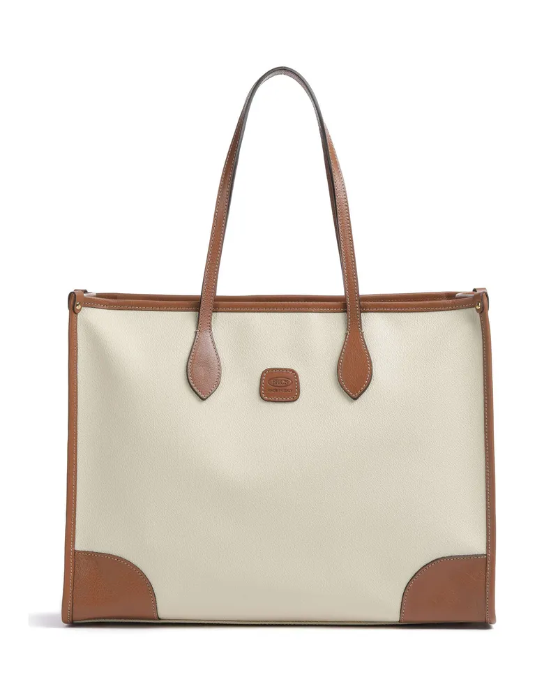 Bric's Shopper Firenze in elfenbein Beige
