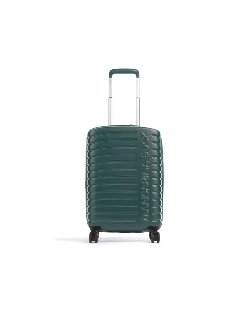 Mandarina Duck Flyduck 4-Rollen Trolley dunkelgrün Grün