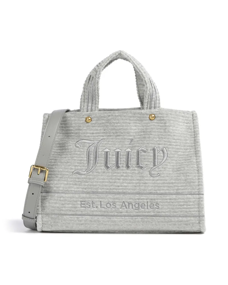 Juicy Couture Handtasche Iris Velvet M in grau Grau