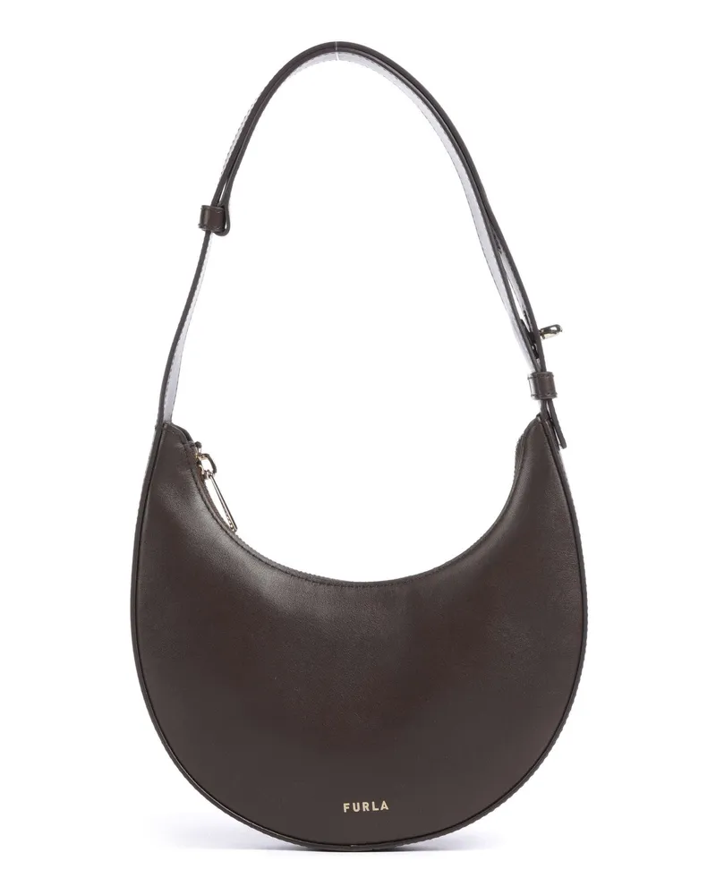 Furla Schultertasche Delizia Mini in braun Braun