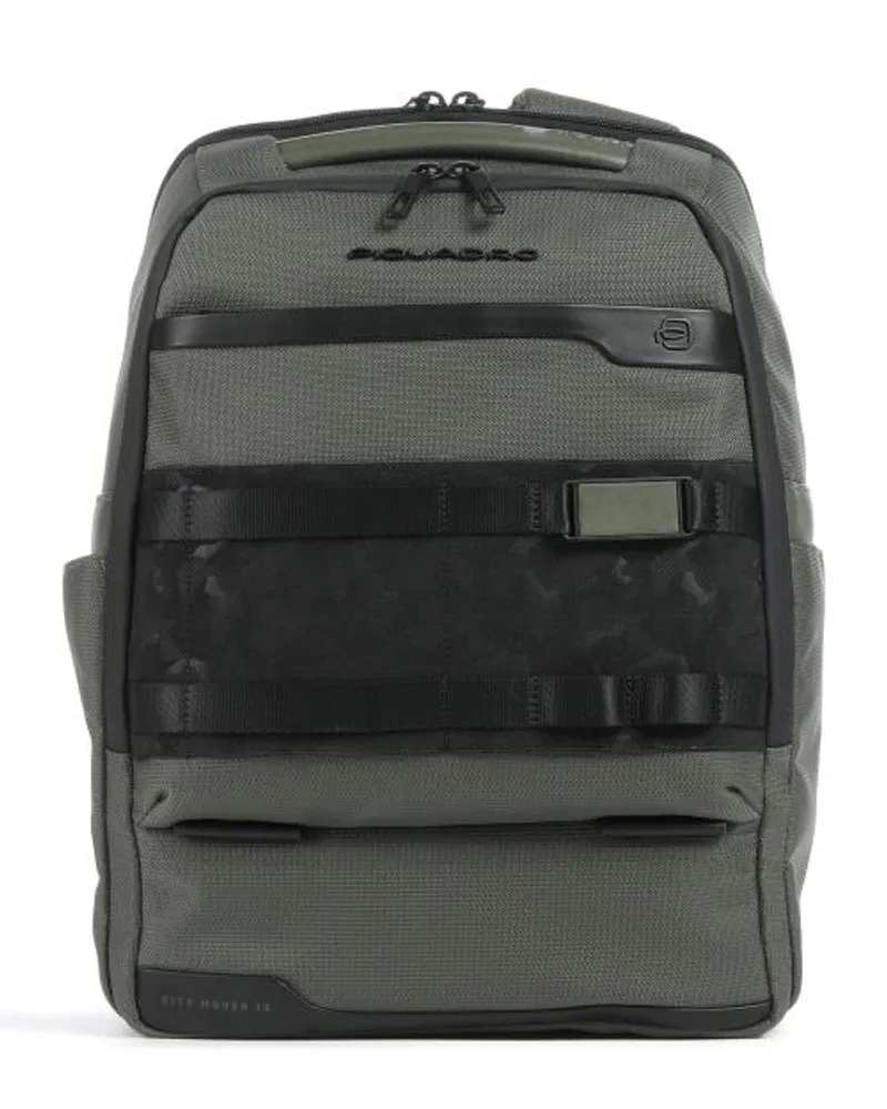 Piquadro FX Laptop-Rucksack grün Grün