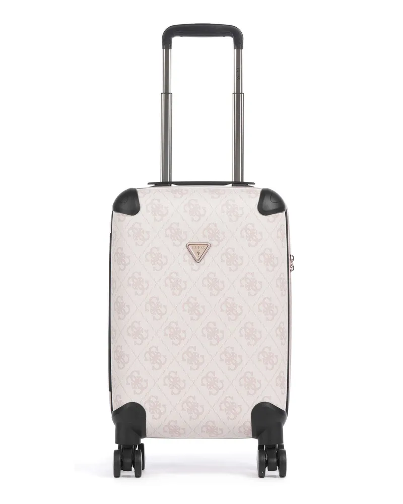 Guess 4-Rollen Trolley Berta 4G Logo in pink Pink