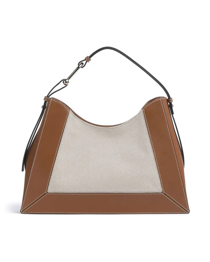 Furla Beuteltasche Nuvola L in beige Beige