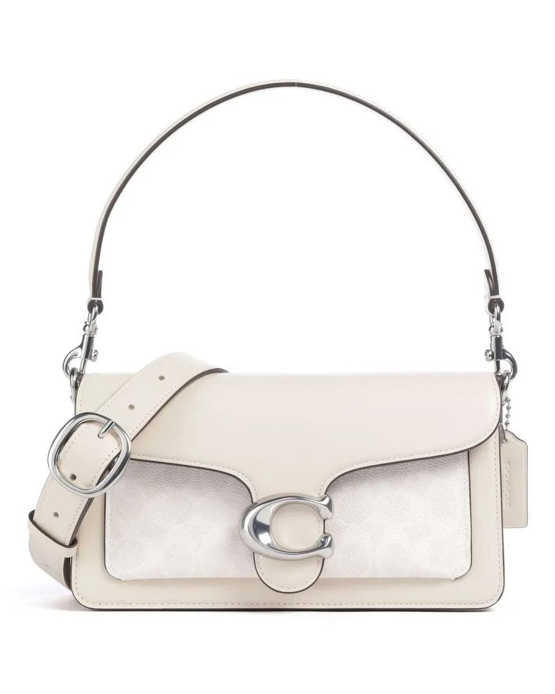 Coach Schultertasche Tabby 26 in elfenbein Beige
