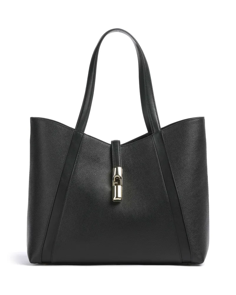 Furla Shopper Goccia L in schwarz Schwarz