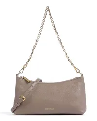 Coccinelle Aura Schultertasche taupe Grau