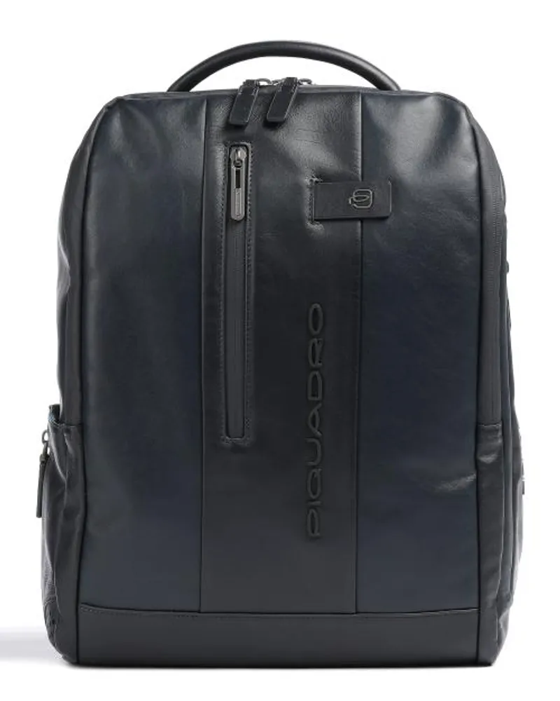 Piquadro Urban Laptop-Rucksack dunkelblau Blau