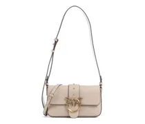 Schultertasche Love One Mini Slouchy in beige