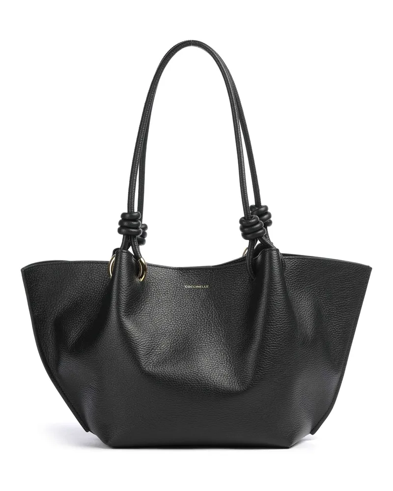 Coccinelle Beuteltasche Finn in schwarz Schwarz