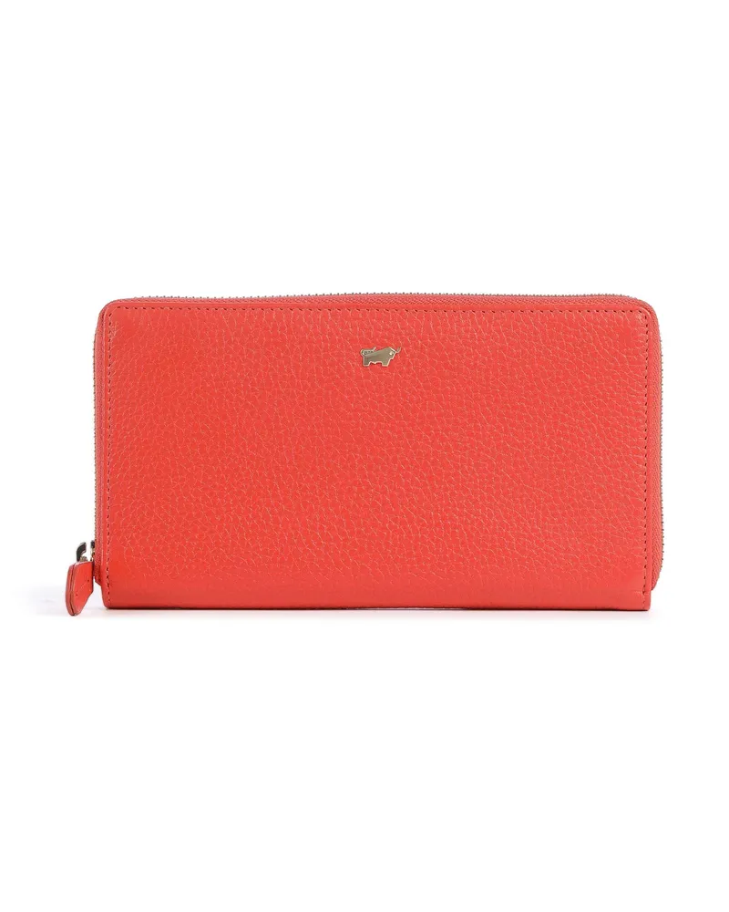 Braun Büffel Geldbörse Asti RFID in rot Rot