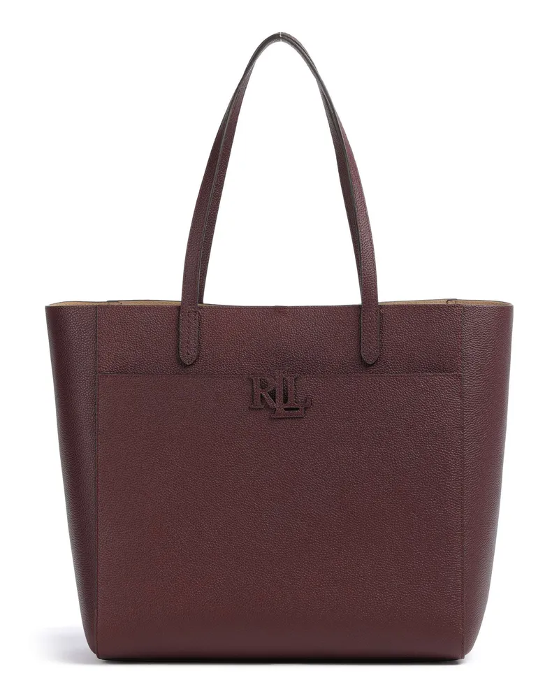 Ralph Lauren Shopper Cameryn Large in rot Rot