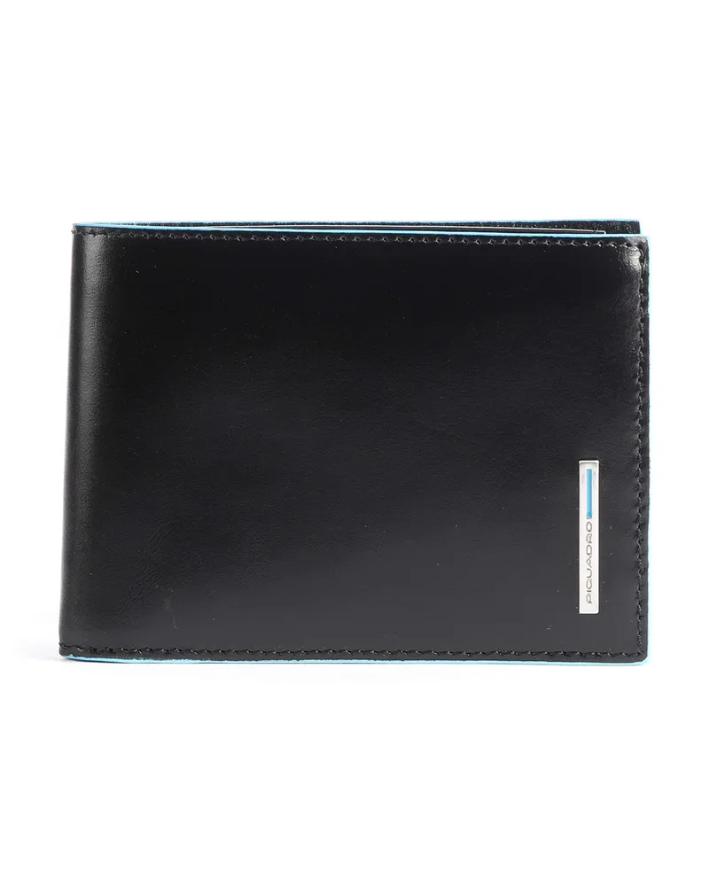 Piquadro Geldbörse Blue Square RFID in schwarz Schwarz