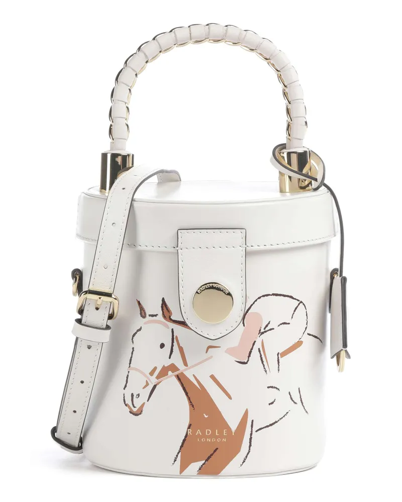Radley London Umhängetasche Racing in elfenbein Beige