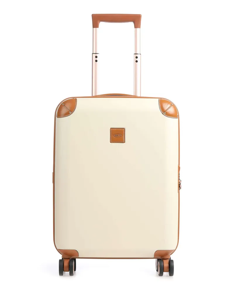 Bric's 4-Rollen Trolley Amalfi in elfenbein Beige