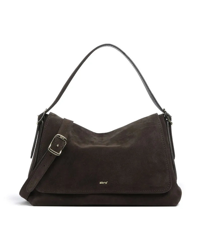 Abro Beuteltasche Suede Carina in braun Braun