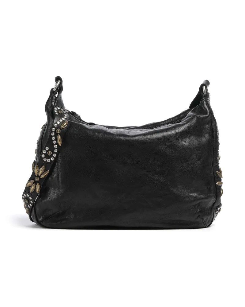 Campomaggi Beuteltasche in schwarz Schwarz
