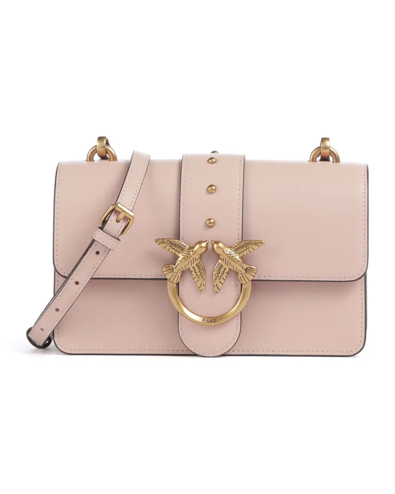 Pinko Umhängetasche Love One Mini in pink Pink