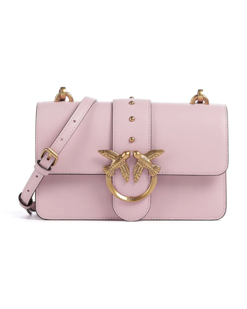Pinko Umhängetasche Love One Mini in pink Pink