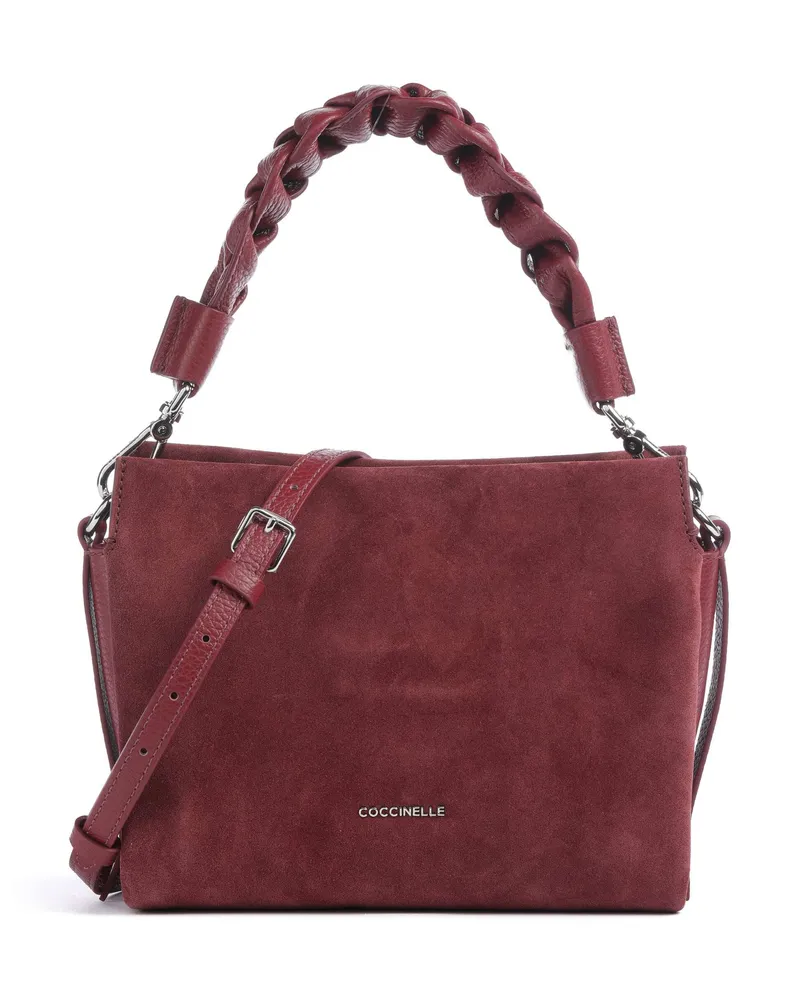 Coccinelle Handtasche Boheme Suede in rot Rot
