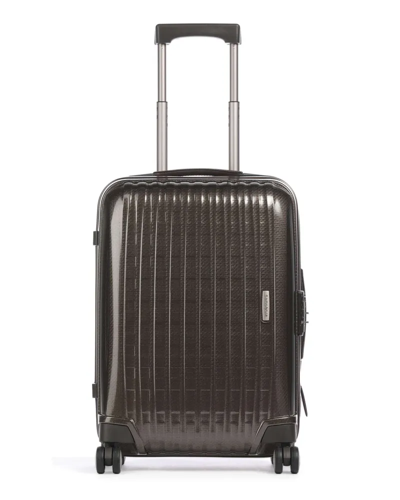 Samsonite 4-Rollen Trolley Chronolite DLX in braun Braun