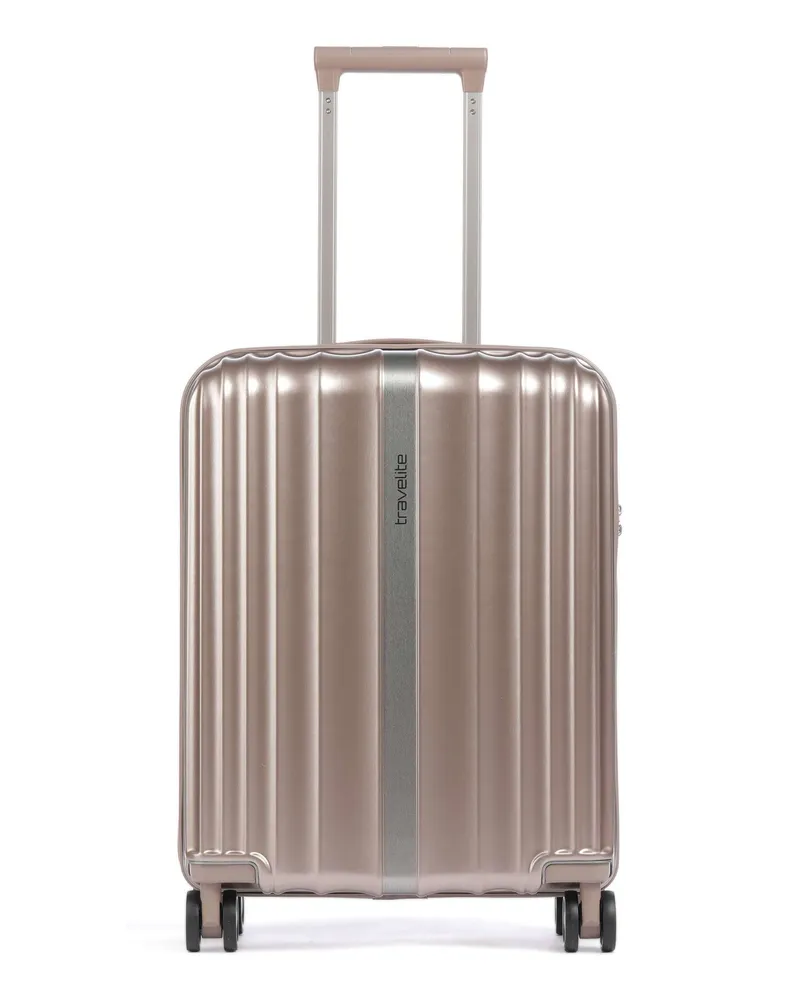 Travelite 4-Rollen Trolley Paros in gold Gold