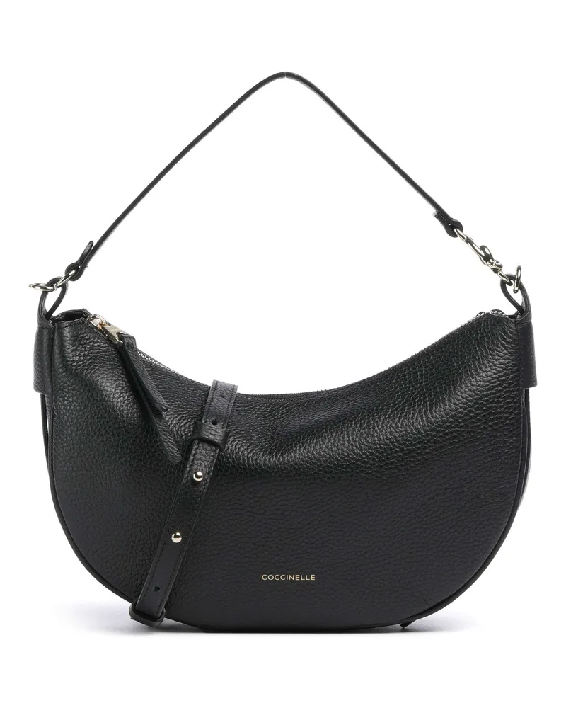 Coccinelle Schultertasche C-Easy in schwarz Schwarz