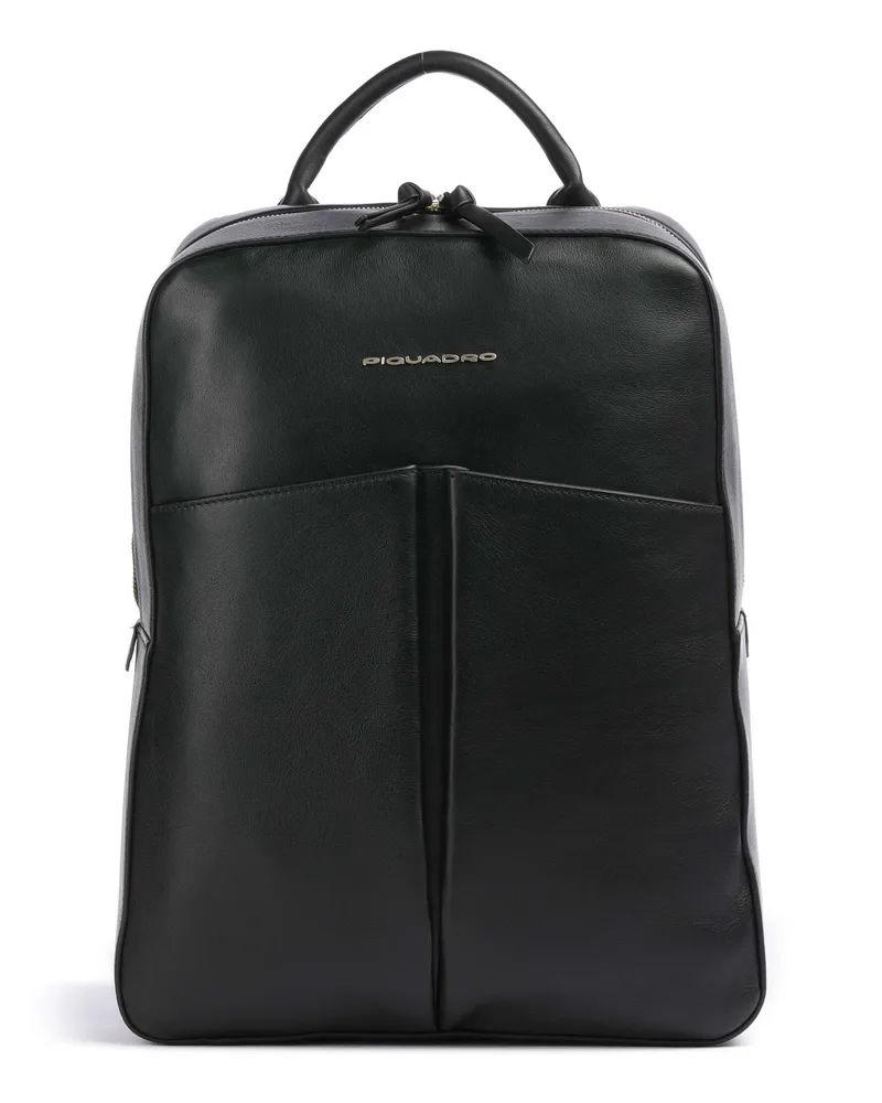 Piquadro Rucksack Ashley in schwarz Schwarz