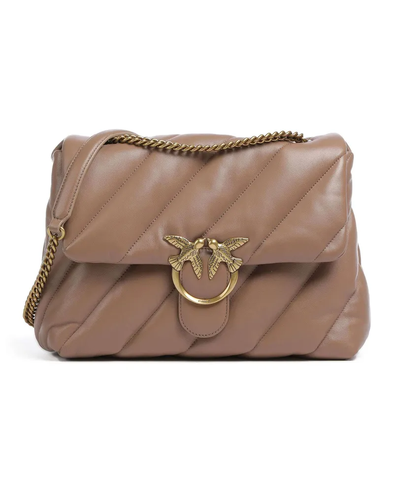 Pinko Schultertasche Love Puff Big in braun Braun