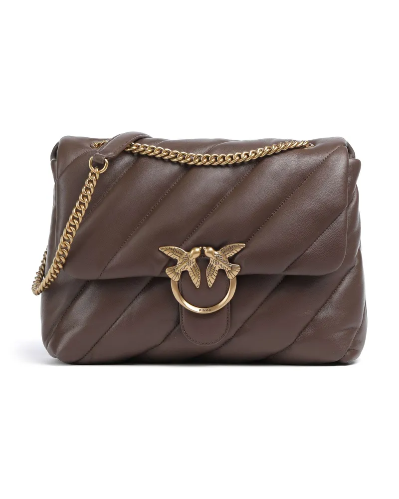 Pinko Schultertasche Love Puff Big in braun Braun