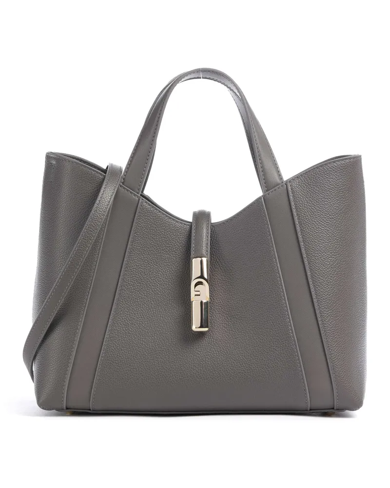 Furla Handtasche Goccia S in grau Grau