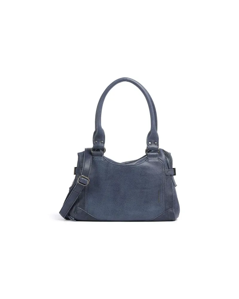 FREDsBRUDER My old Friend Schultertasche dunkelblau Blau