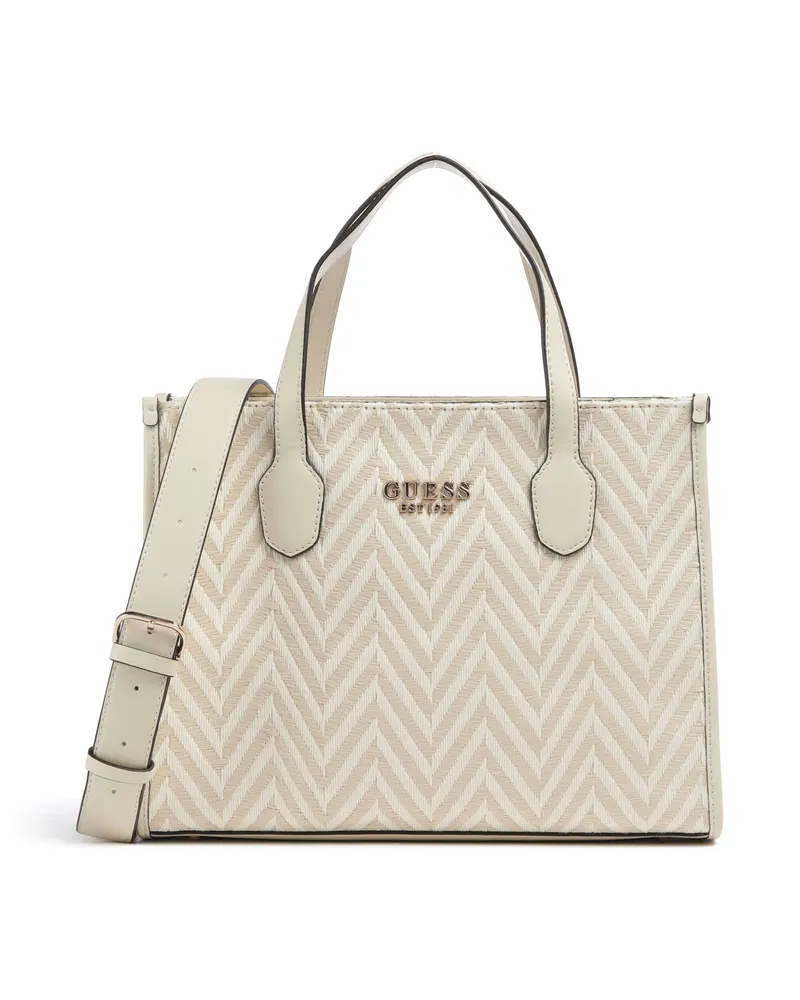 Guess Handtasche Silvana in elfenbein Beige