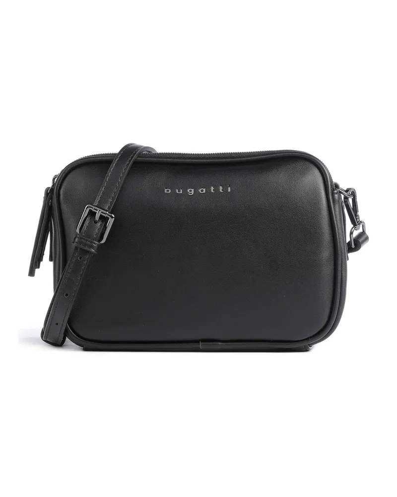 Bugatti Umhängetasche Almata in schwarz Schwarz