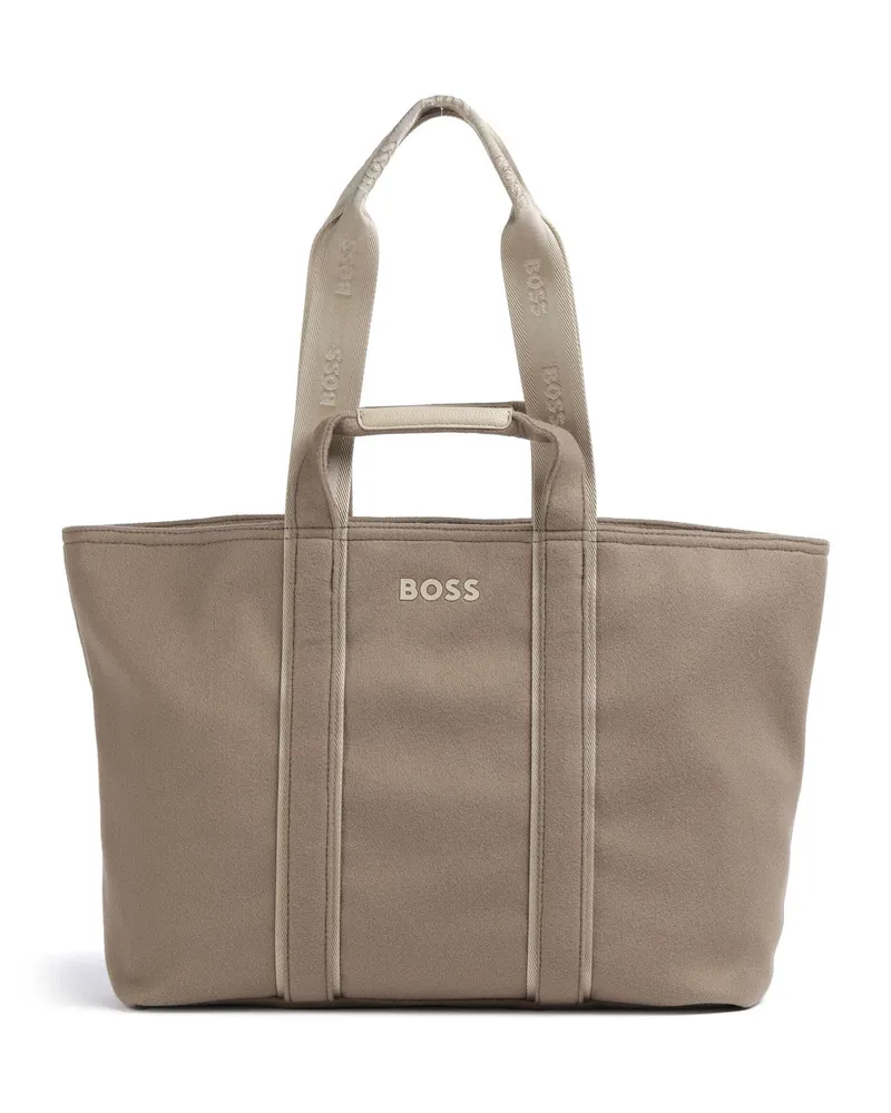 HUGO BOSS Shopper Palmah in grau Grau