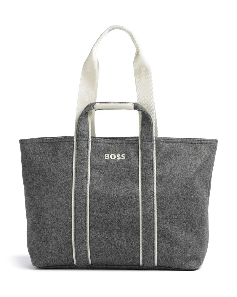 HUGO BOSS Shopper Palmah in grau Grau
