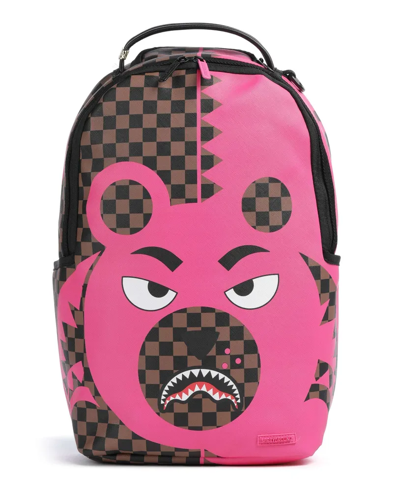 Sprayground Rucksack Pink Bear Shark in mehrfarbig Mehrfarbig