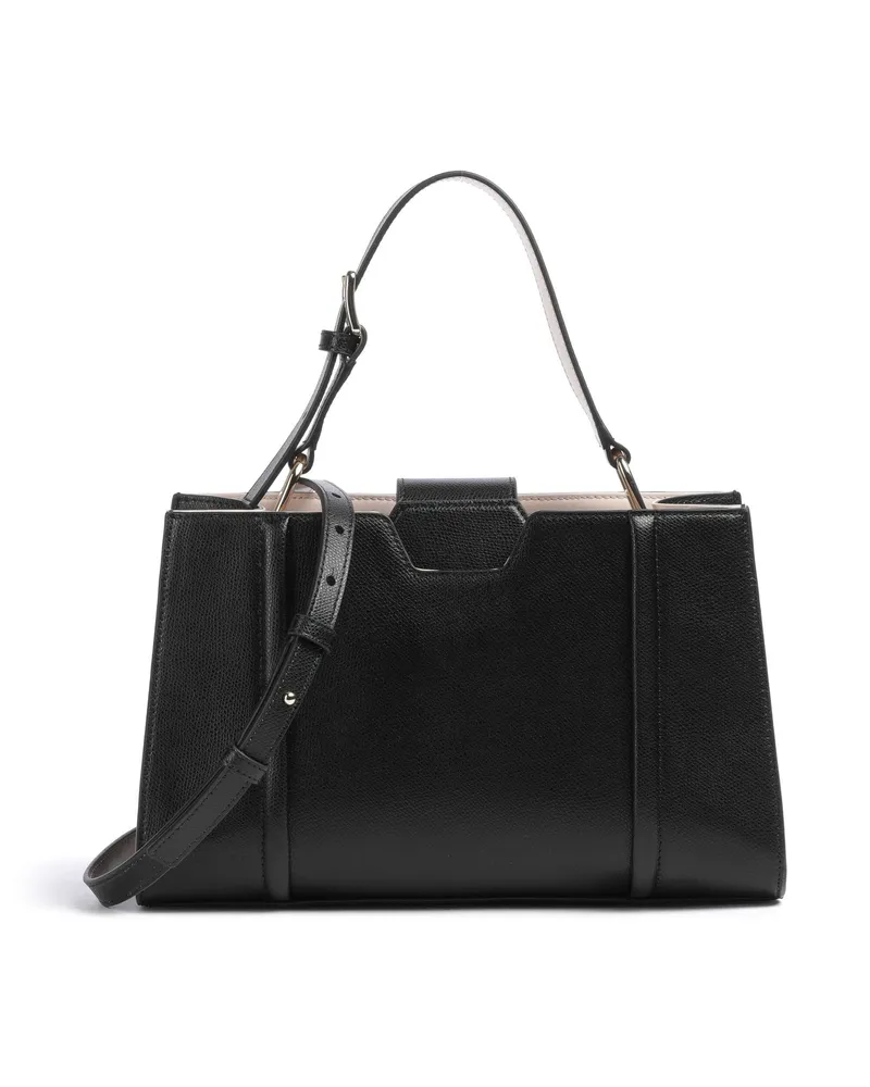 Furla Handtasche Riva M in schwarz Schwarz