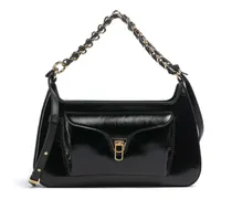 Schultertasche Beat Generation in schwarz