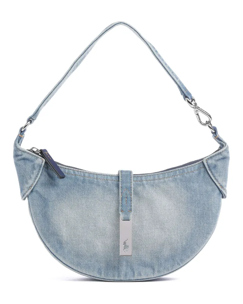 Ralph Lauren Schultertasche ID Collection Small in blau Blau