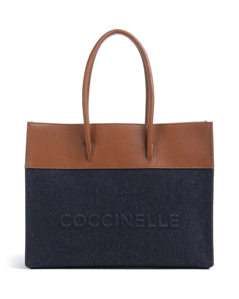 Coccinelle Shopper Myrtha Denim in blau Blau