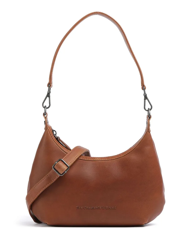 The Chesterfield Brand Schultertasche Wax Pull Up Cow Nancy in braun Braun