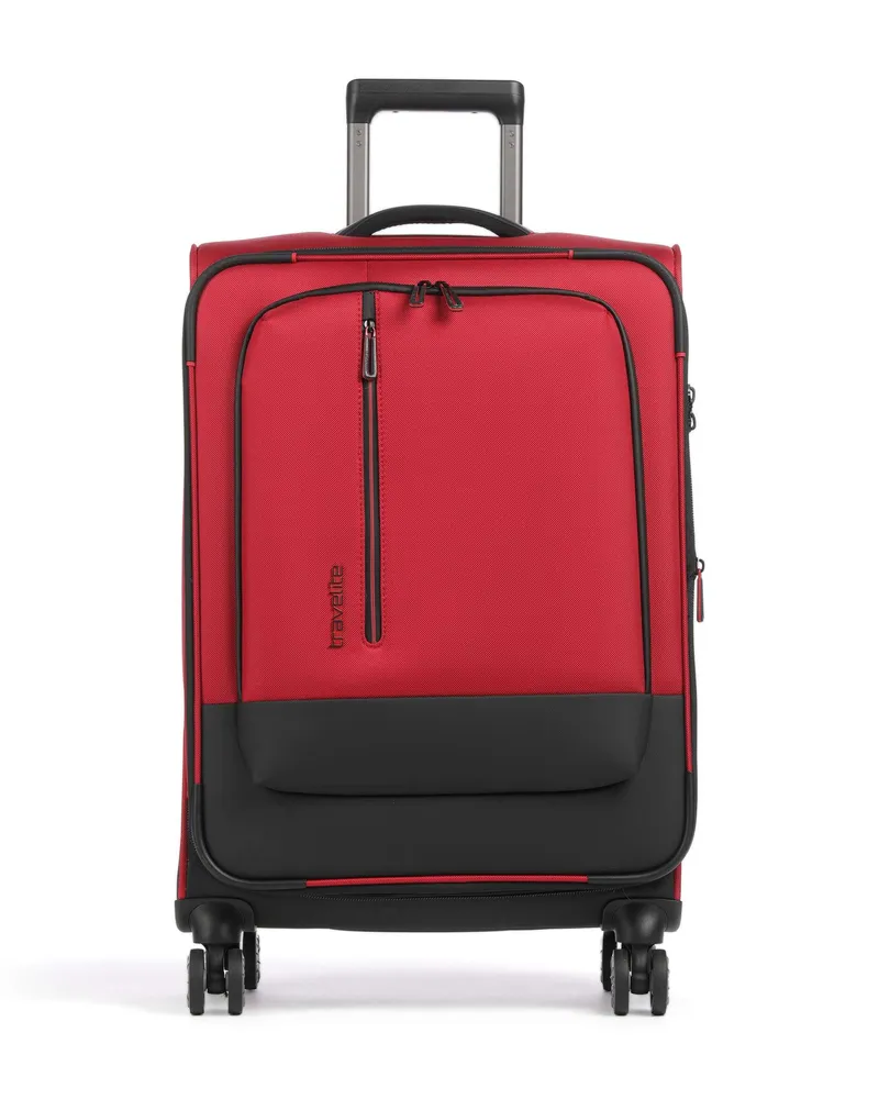 Travelite 4-Rollen Trolley Crosslite 5.0 in rot Rot