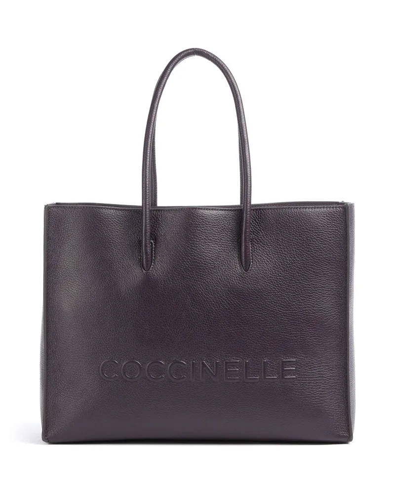 Coccinelle Shopper Myrtha Maxi Logo in violett Violett