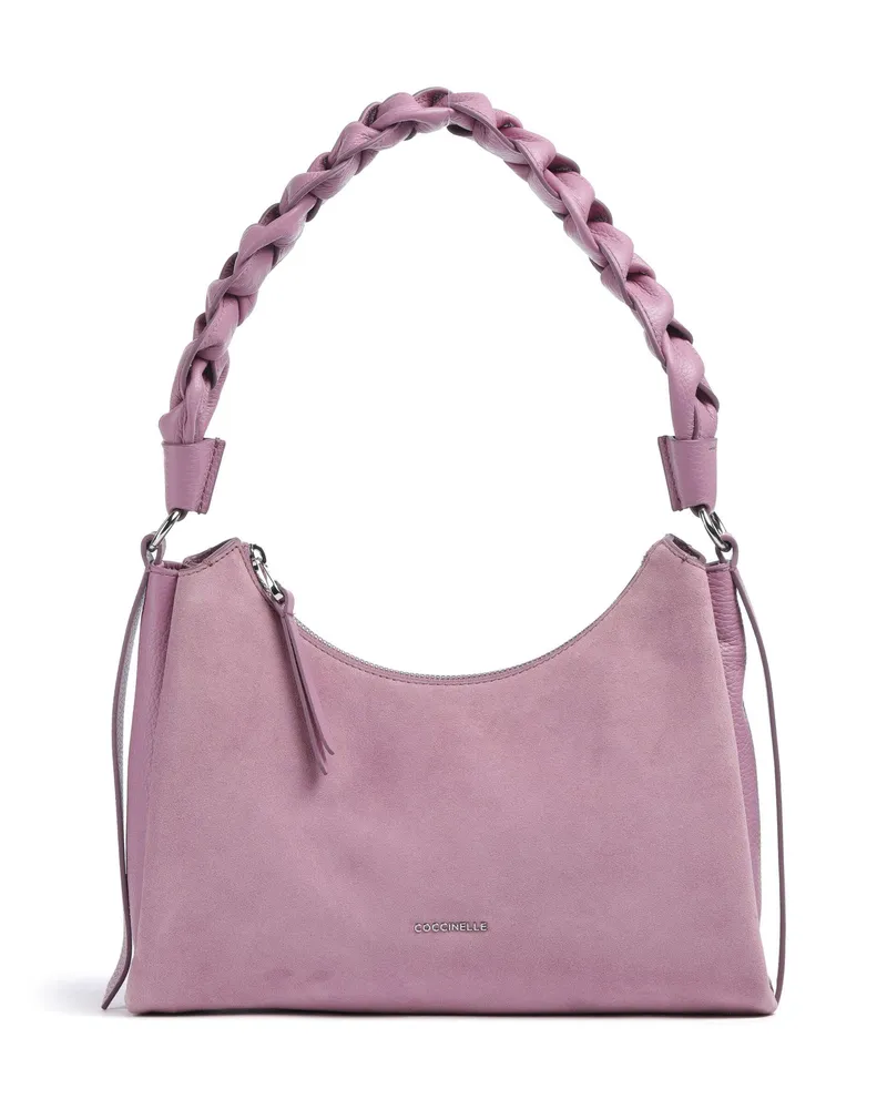 Coccinelle Schultertasche Boheme Suede in violett Violett