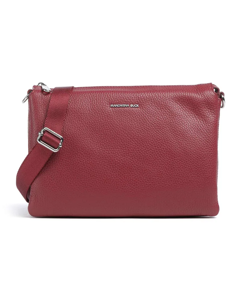 Mandarina Duck Umhängetasche Mellow Leather in rot Rot