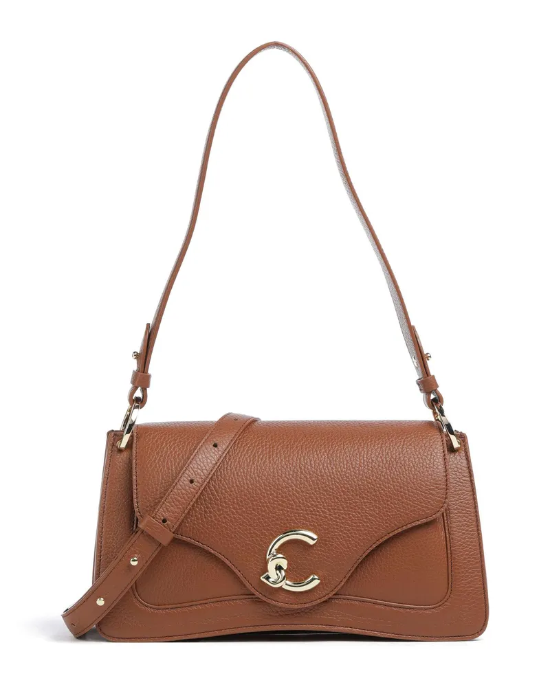 Coccinelle Schultertasche C-Me in braun Braun