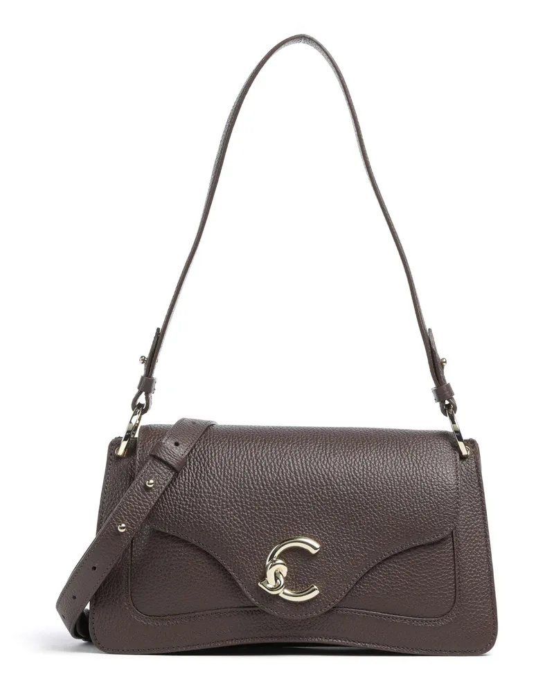 Coccinelle Schultertasche C-Me in braun Braun