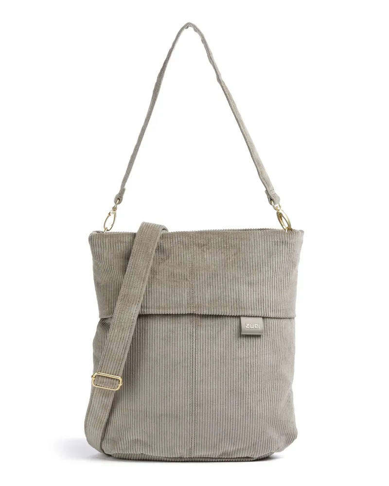 Zwei Beuteltasche Mademoiselle.M M12 in grau Grau