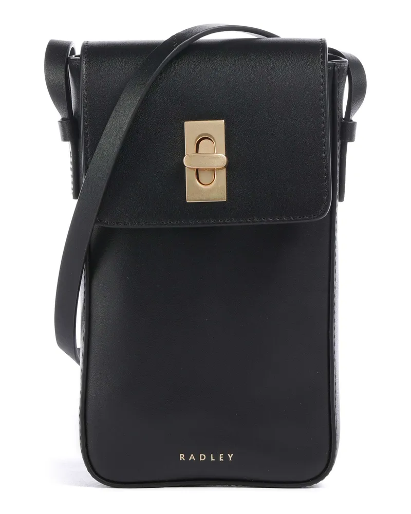 Radley London Handytasche Threadneedle Street in schwarz Schwarz