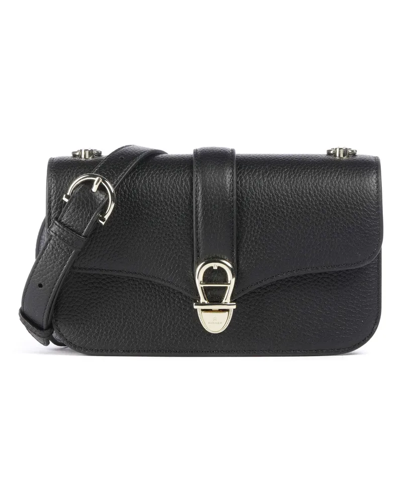 Aigner Umhängetasche Elsa XS in schwarz Schwarz